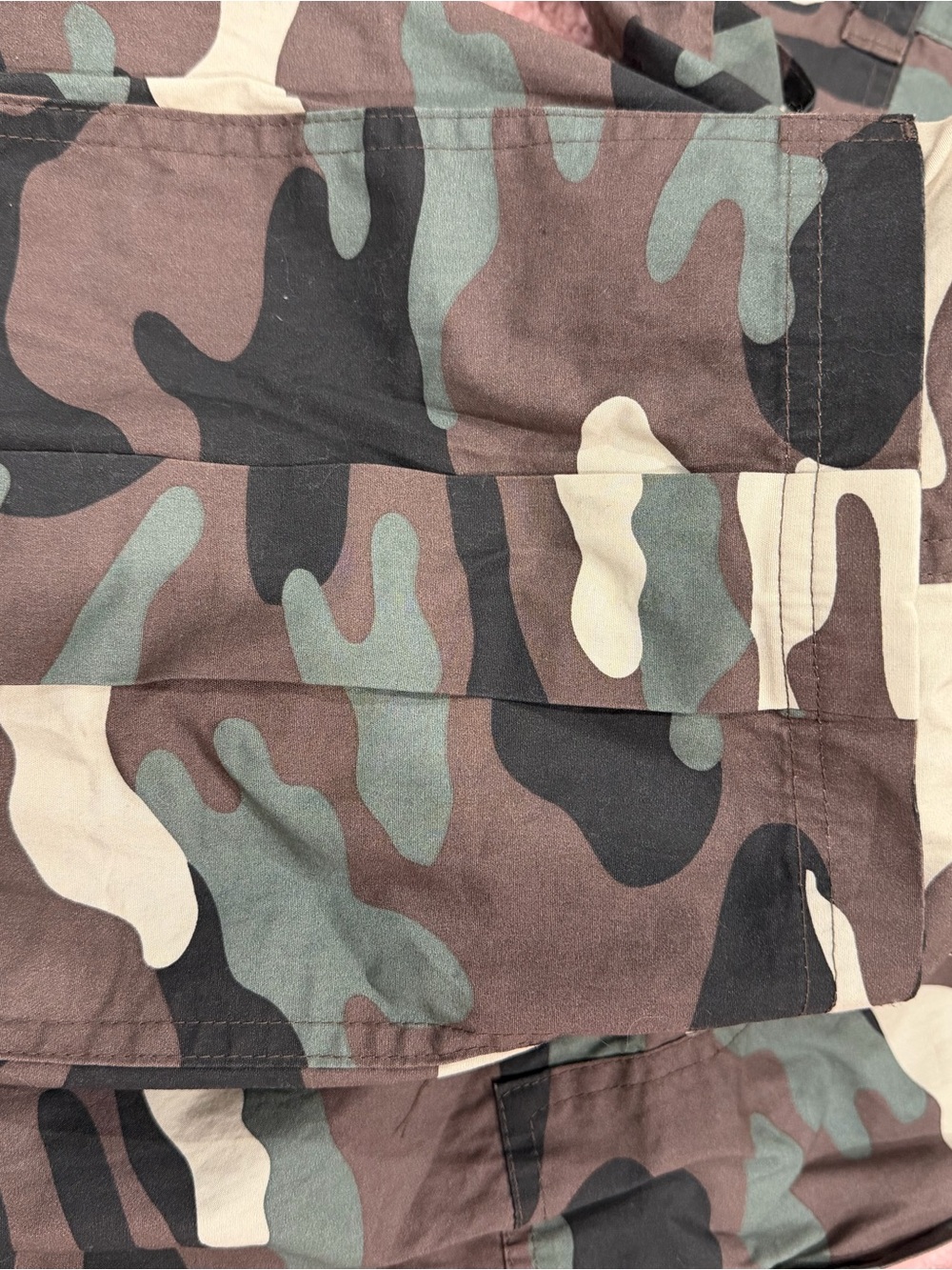 Wild Fable Camo Wide Leg Pants - Green/Brown/Black - Picture 8 of 8